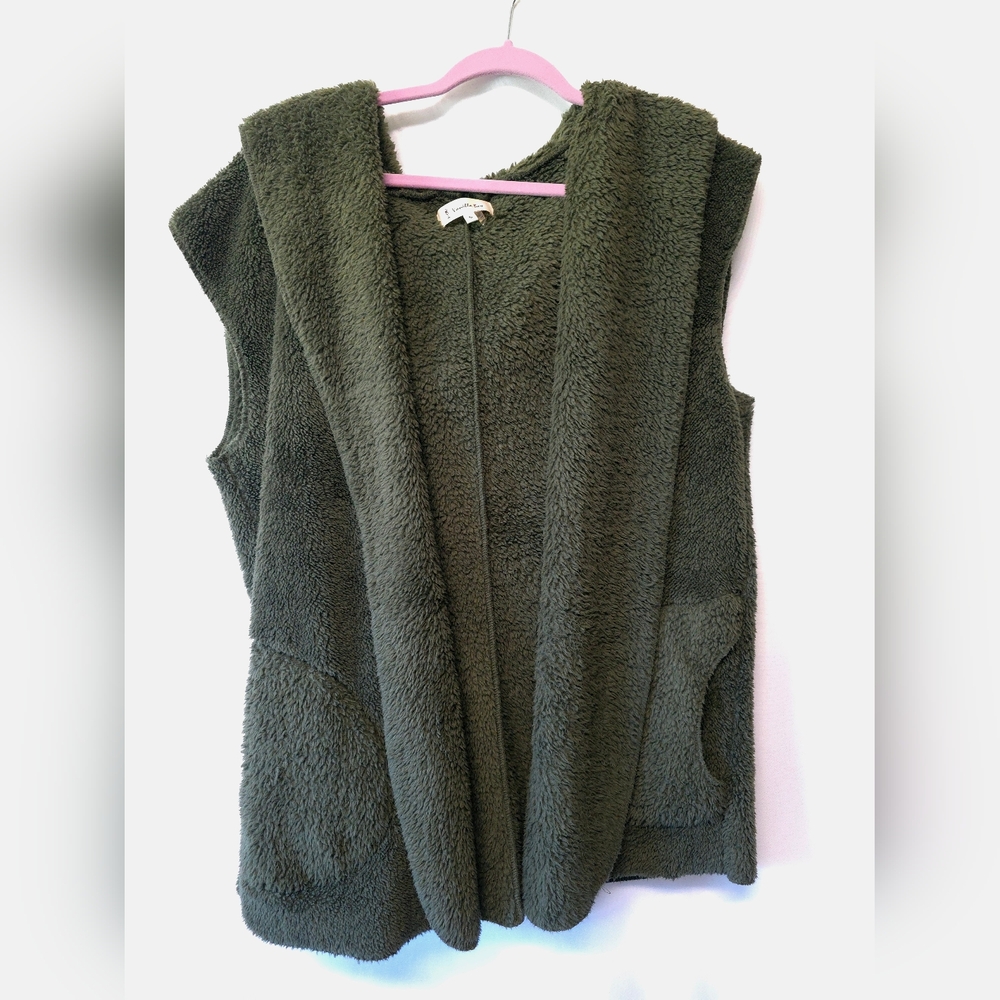 Cozy Green Vest